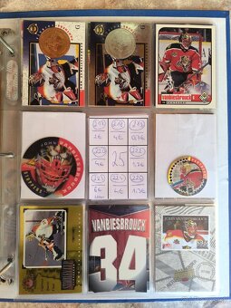 Hokejové kartičky - John Vanbiesbrouck 2 - 9