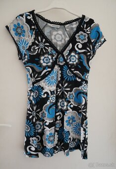 Biela volánová blúzka, 1x oblečená, iné blúzky a tričká - 9