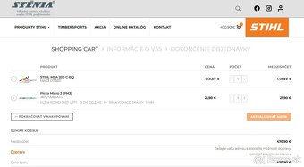 AKU PÍLA  STIHL MSA 200 C - 9