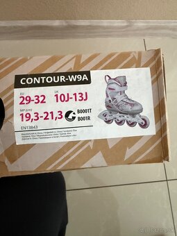 Dievčenské kolieskové korčule. - 9