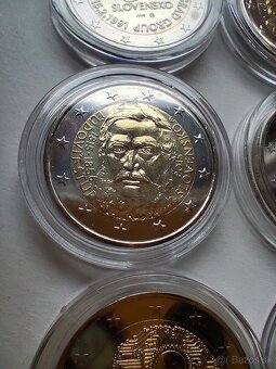 Slovenské 2€ mince v UNC stave - 9