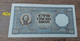 Srbske bankovky 2 - 9