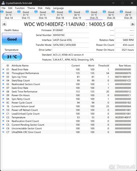 WD Elements Desktop 14TB SATA - 5 kusov bez ramika - 9