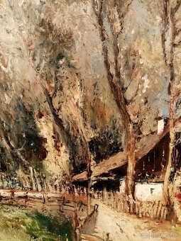 profesor Vojtech Doležil - olejomaľba (obraz) + kniha - 9