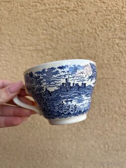 Modrý anglický porcelán - 9
