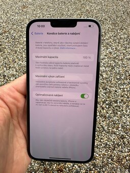 iPhone 13 pro max - baterie 100% - 9