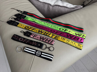 Štýlové šnúrky značky Off-white, GG, PP - 9