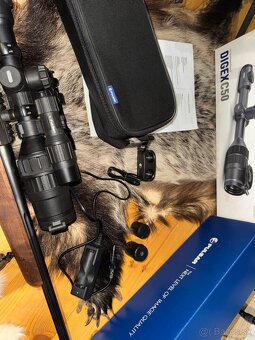 Termovízia Hikmicro + puškohlad Pulsar + 3 fotopasce - 9