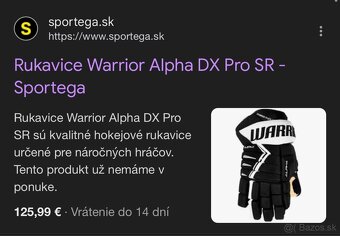 Rukavice Warrior DX Pro - 9