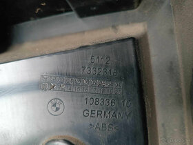 BMW X3 E83, X1 F48 plasty, výstuhy zadného nárazníka - 9