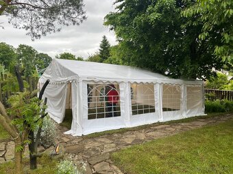 Párty stan 8x4m 140€ piatok-pondelok - 9