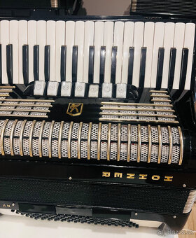 Predám akordeón Hohner Verdi II N- 96 Basový - Made in Germa - 9