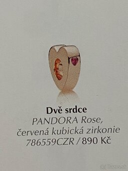 Pandora koralky srdiečko - 9
