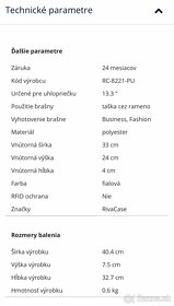 Predám tašku RivaCase na notebook - 9