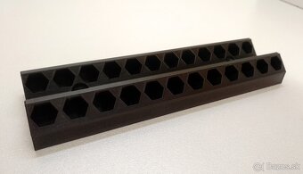Nástenný držiak pre organizáciu bitov 3/8" (10 mm) - 9