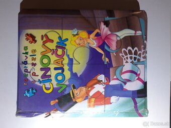 Pekné knižky s puzzle - 8ks - 9