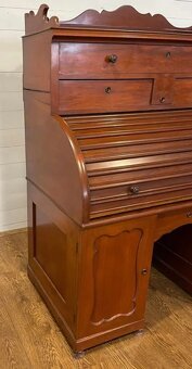 Stôl písací roletový “ Biedermeier “ ( 141 ) . - 9