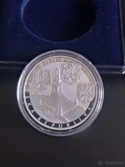 Strieborné mince 200 korún PROOF - 9