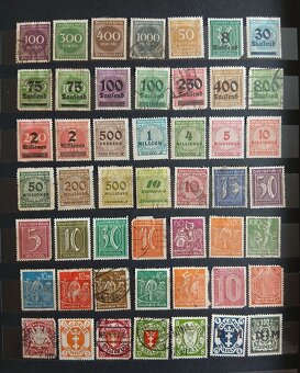 známky nemecka deutsches reich - 9