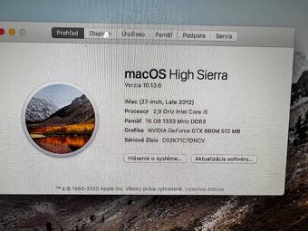 Apple IMAC 27 Intel Core i5 1000Gb disk SLIM - 9