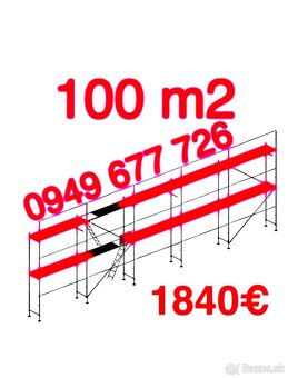 Predám LEŠENIE • FASÁDNE LEŠENIE PLETTAC NOVÉ - 9