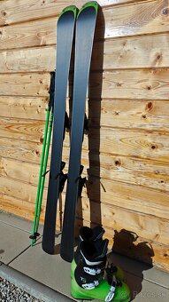 LYŽE ELAN EXPLORE RACE 152CM + SALOMON T3 26CM - 9