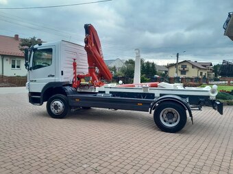 MERCEDS ATEGO 1218 HÁKOVÝ NOSIČ KONTAJNEROV RUKA - 9