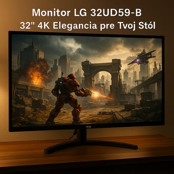 LG 32UD59-B – 32" 4K monitor s parádnym zvukom len za 120 € - 9