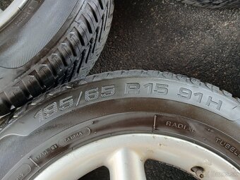 Elektrony 5x100 aj s pneu celoročne 195/65R15 - 9