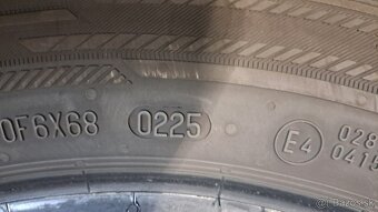 Predám 4ks jazdené letné 195/55r16 2+2modely - 9