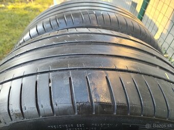 Predám letné pneumatiky Michelin PilotSport 275/50ZR20 - 9