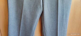 Elegantné sive nohavice, c. 40 - 9