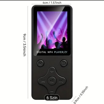 Predám nový MP3 MP4 prehrávač USB C - 9