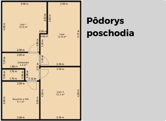 Zobor - 4 izbový rodinný dom - 9