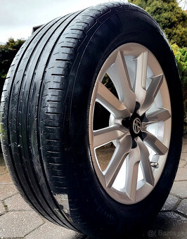 alu R17 5x112, letné pneu 235/55, orig. Audi Q3 + VW Tiguan - 9