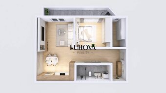 2-izbový byt v NOVOSTAVBE - 9