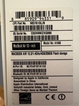 Apple MacBook Air 13” 2014 - 9