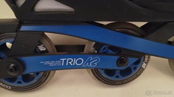 Velkost 42 - inline fitnes korcule K2 Trio 100 mm - 9