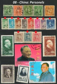 Poštové známky, filatelia: Čína - 9