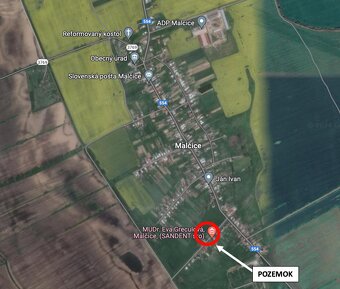 Malčice – 400 m2 STAVEBNÝ POZEMOK na rodinný dom - 9