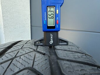 Hliníkové disky AUDI A6 + zimné pneu 225/60 R17 - 9