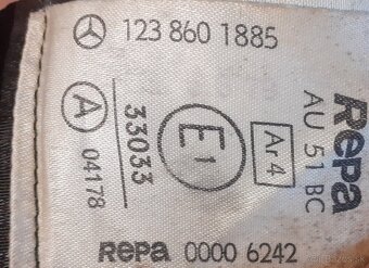 Predám bezpečnostné pásy na Mercedes a iné veterány - 9