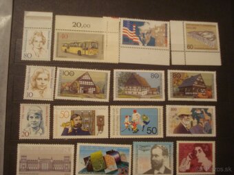 267 rôznych známok NSR, z toho 183 čistých - 9