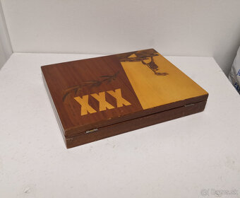 Art Deco uložný box na zberateľské predmety - 9