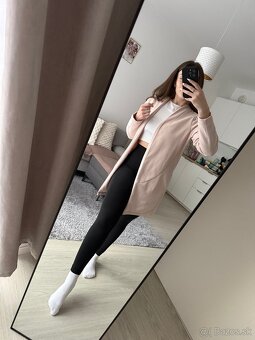 Bledoružový kardigán - 9