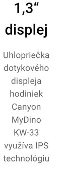Smart hodinky detské Dino - 9
