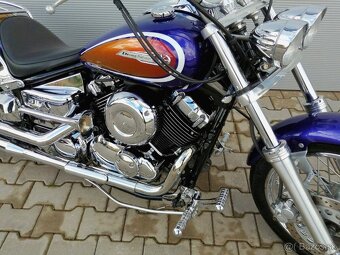 YAMAHA XVS 650 DRAGSTAR, /r. 2000, naj:9.800km,Exkluzívny st - 9