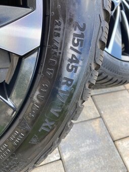 Zimná sada ŠKODA 5x100 7J ET51 215/45 R17 - 9