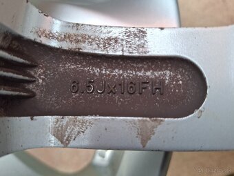 Predám org. hlinikové disky-Mazda-3----R16 - 9