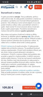 Matrac do detskej postieľky - 9